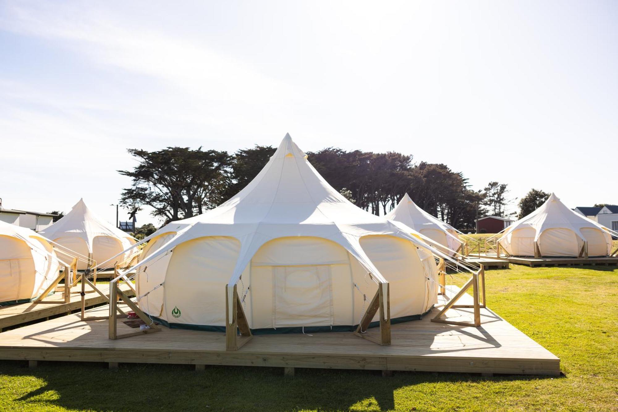 Foxton Beach TOP 10 Holiday Park Exterior foto